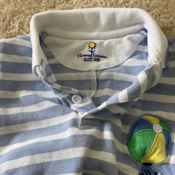 Florence Eiseman Baby Collared Romper - Picture 3 of 3